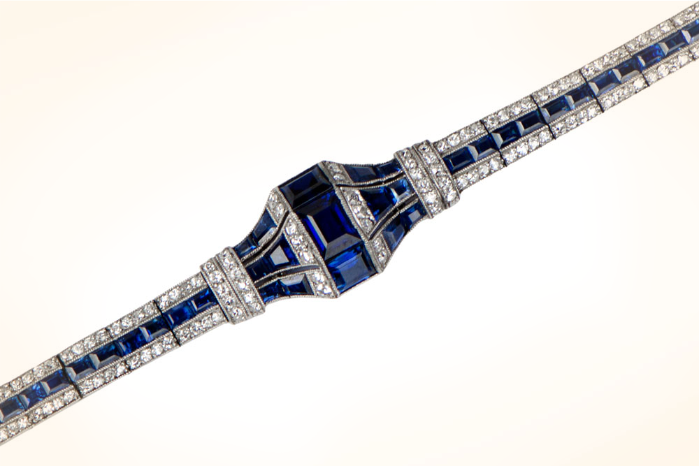Art Deco Sapphire Bracelet