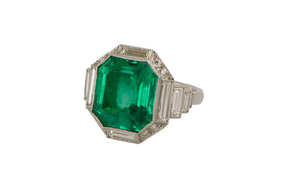 Colombian Emerald Ring