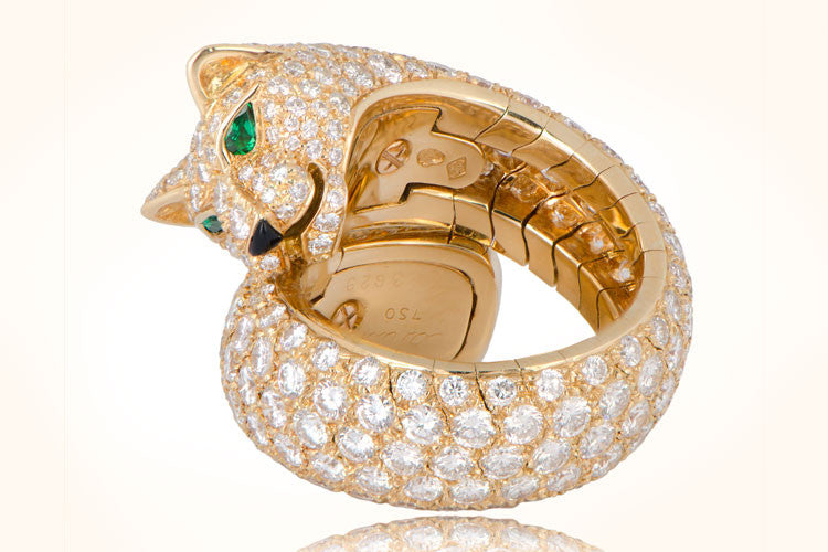Cartier Panther Gold Ring