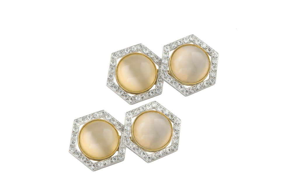 Moonstone Cufflinks