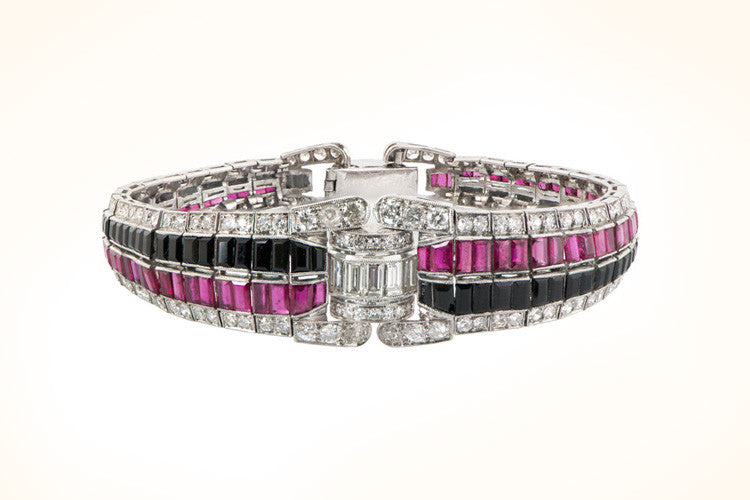 Estate Diamond Bracelet 002-171-2000013 - Estate Bracelets | Van Atkins  Jewelers | New Albany, MS