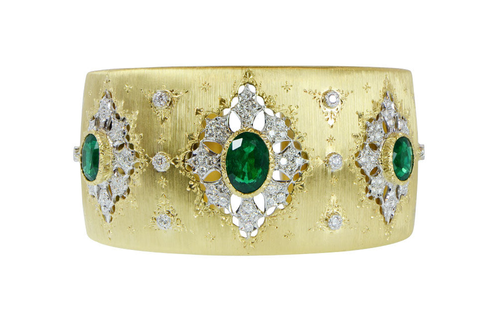 Buccellati Emerald Bracelet